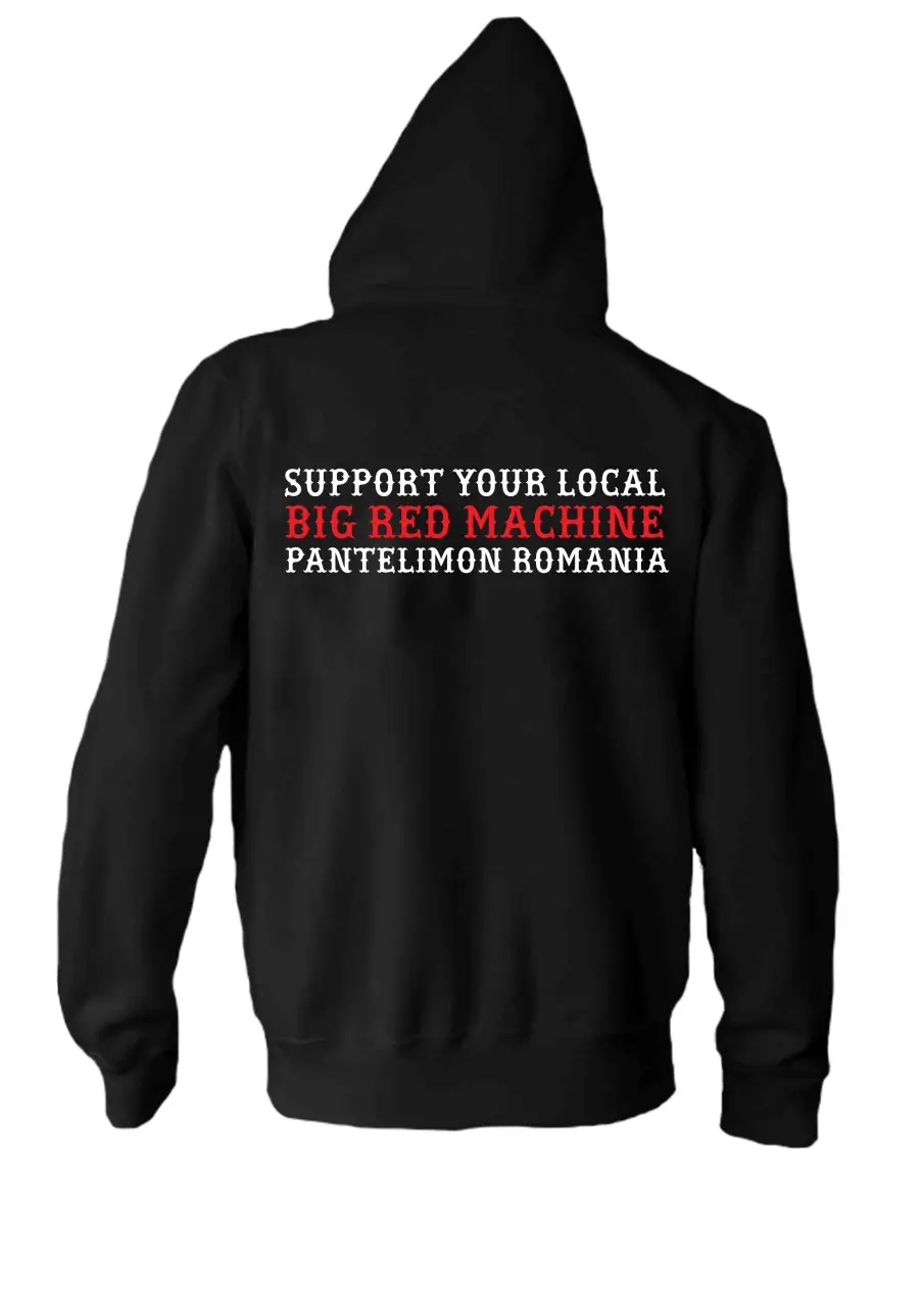 BIG RED MACHINE ZIPPER HOODIE